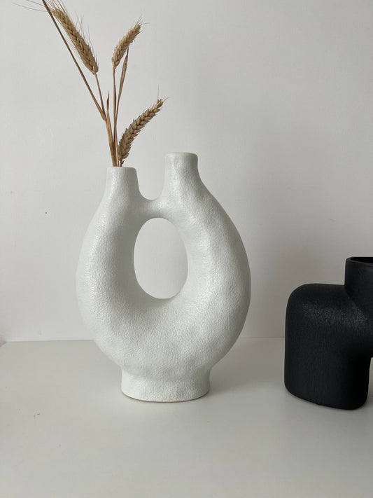 AYLA - Vase blanc - bninside