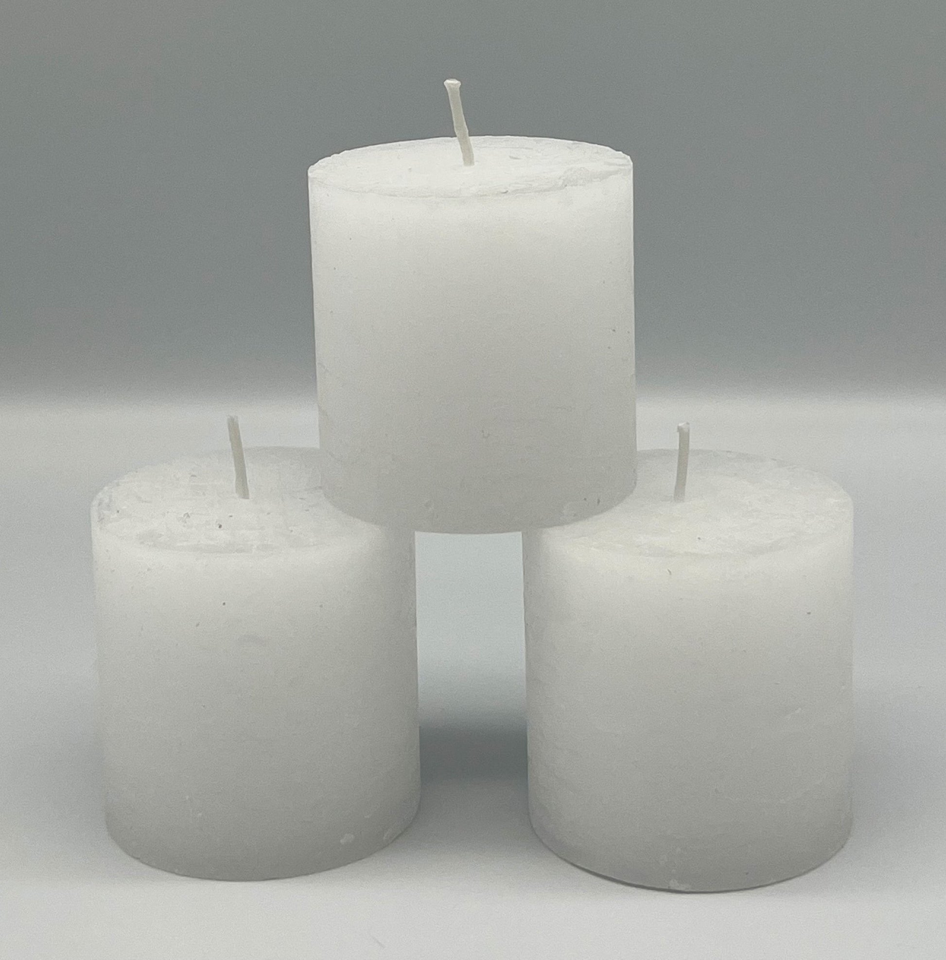 CANDLE - Lot de 3 bougies pastel B&Inside Blanc 