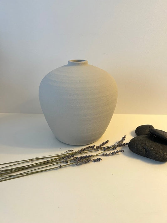 CATIA - Vase gris décoratif - B&Inside