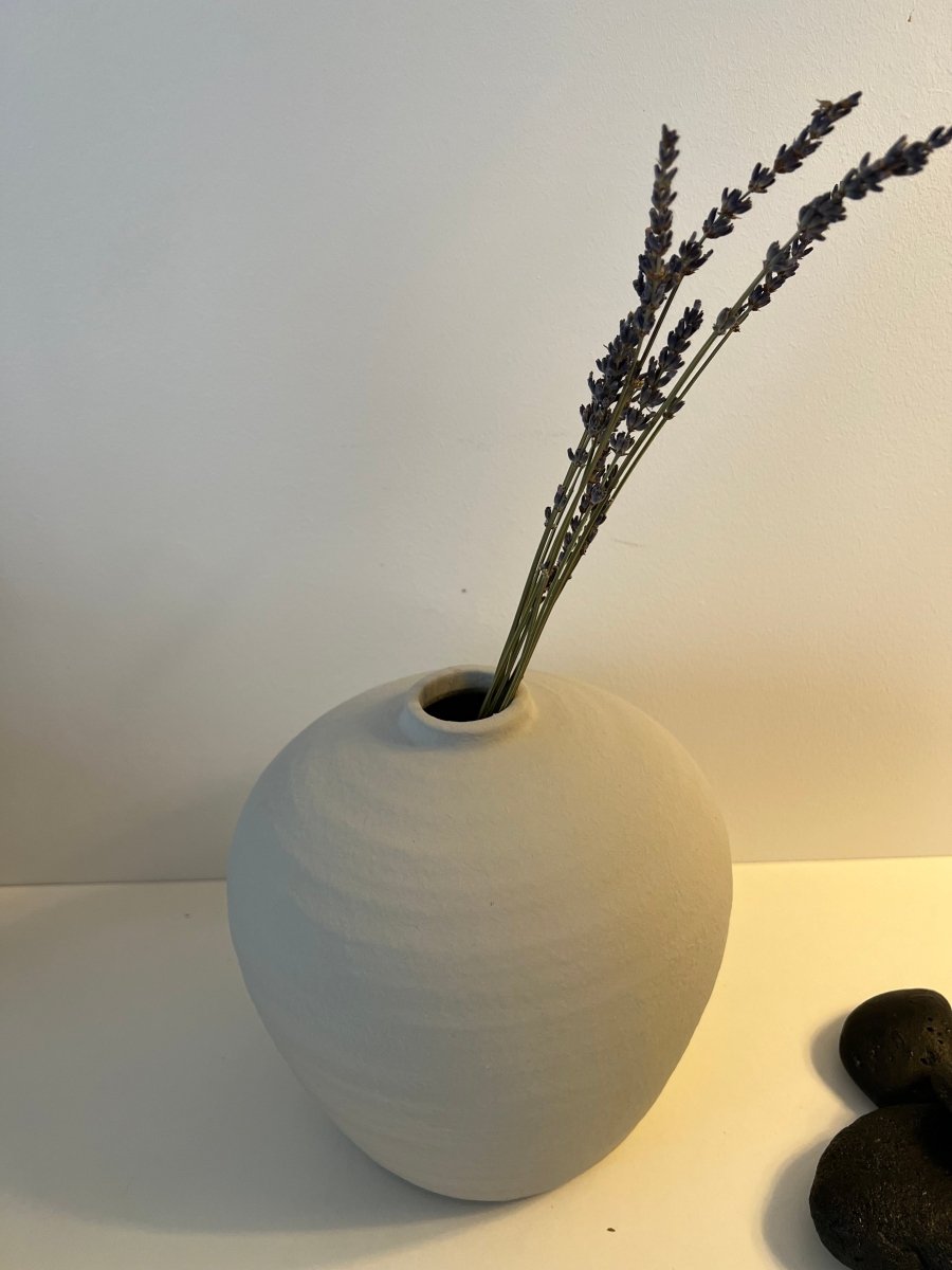 CATIA - Vase gris décoratif - B&Inside