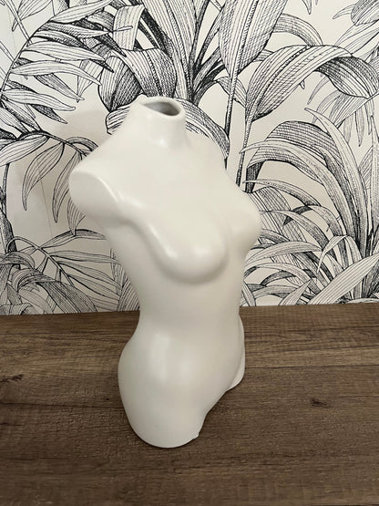 NAKED - Vase blanc buste de femme - B&Inside