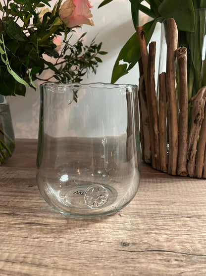 QUARTZ- vase en verre - B&Inside