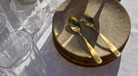 Service de 24 couverts dorés ADELIA - bninside